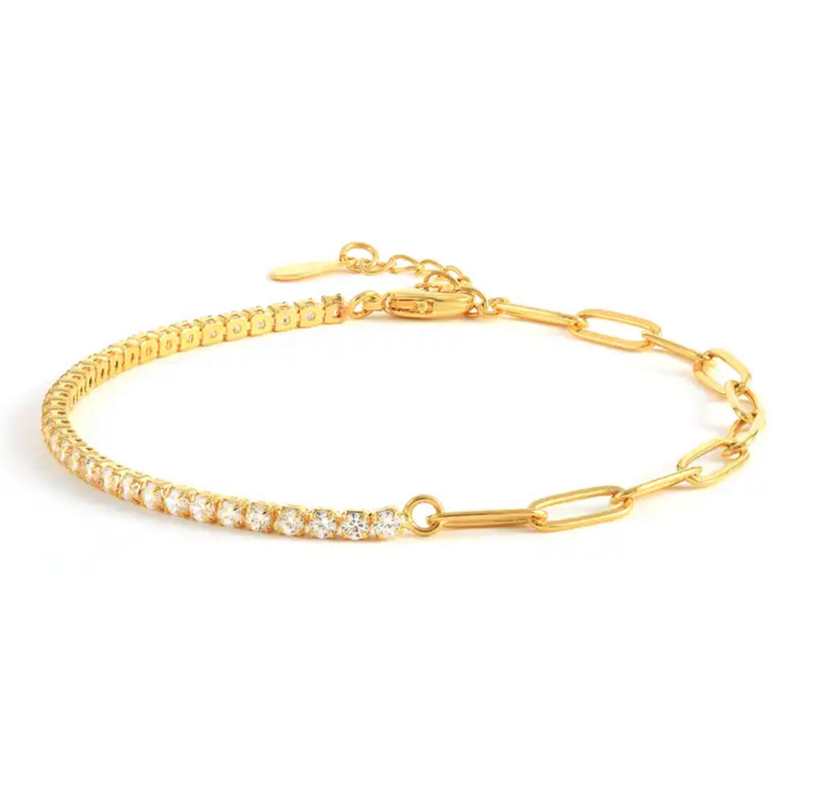 CHAINED BRILLIANCE BRACELET